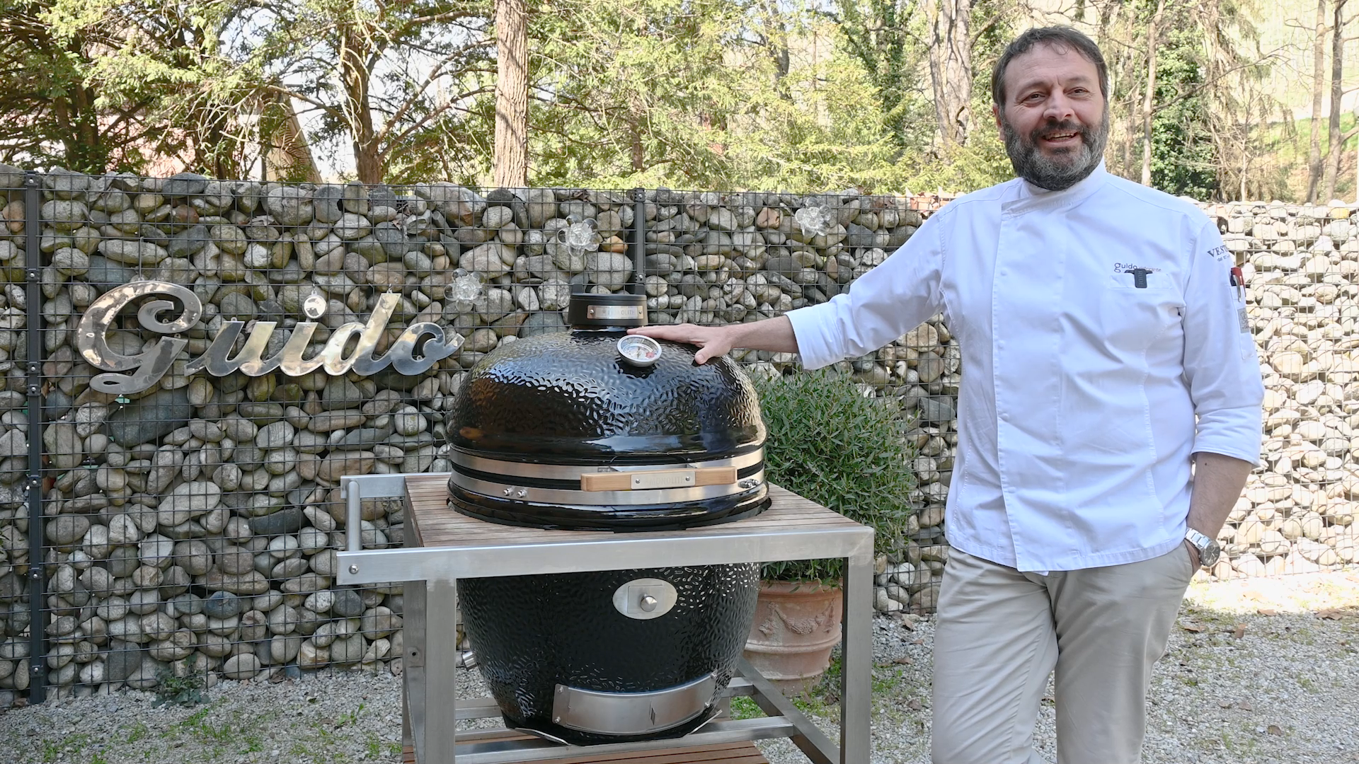 Lo chef Ugo Alciati