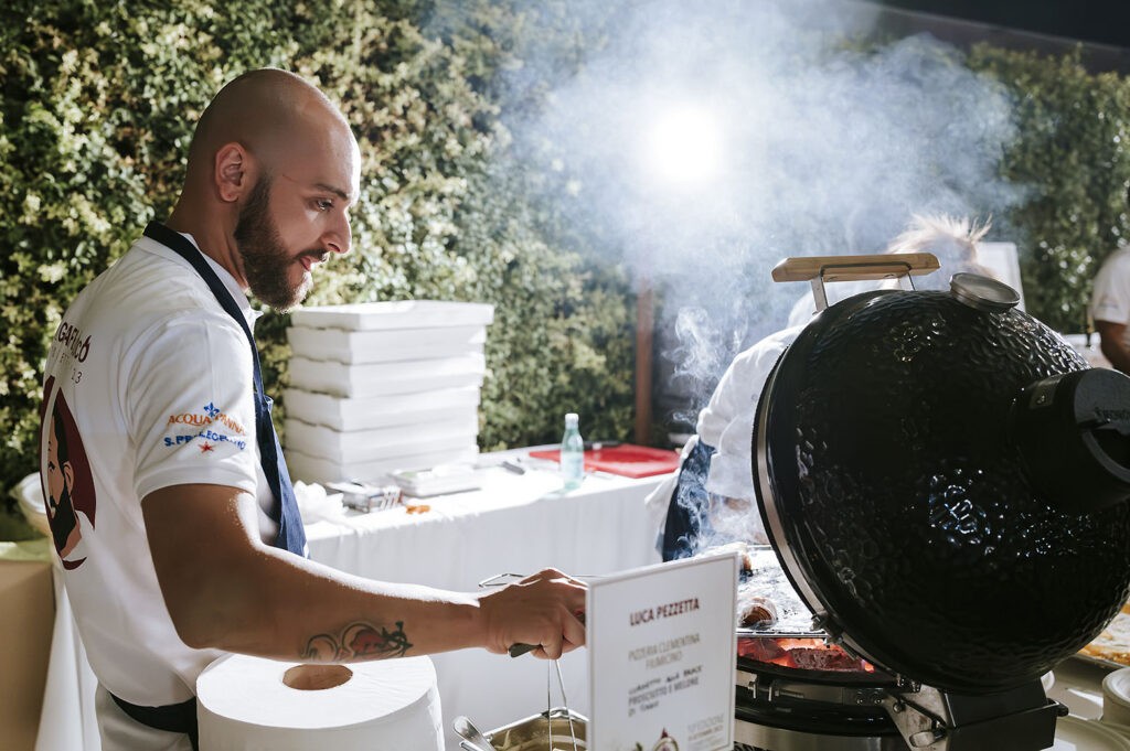 errico recanati evento fuoco 2024 ristorante andreina loreto