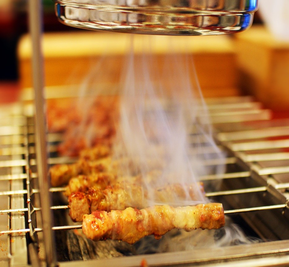 griglia yakitori e griglia konro 