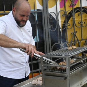 Alzata griglie multilivello per griglie yakitori konro AG Grill XL 2024